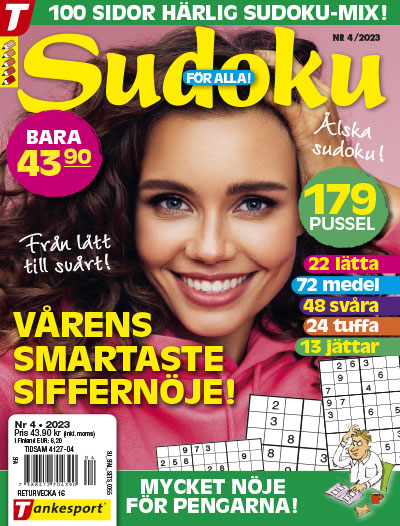 tidningsframsida för Sudoku för alla