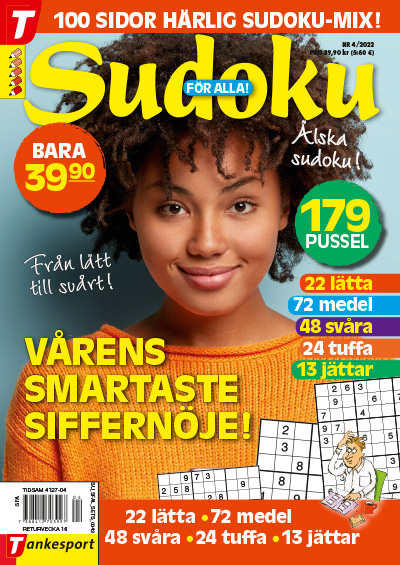 tidningsframsida för Sudoku för alla